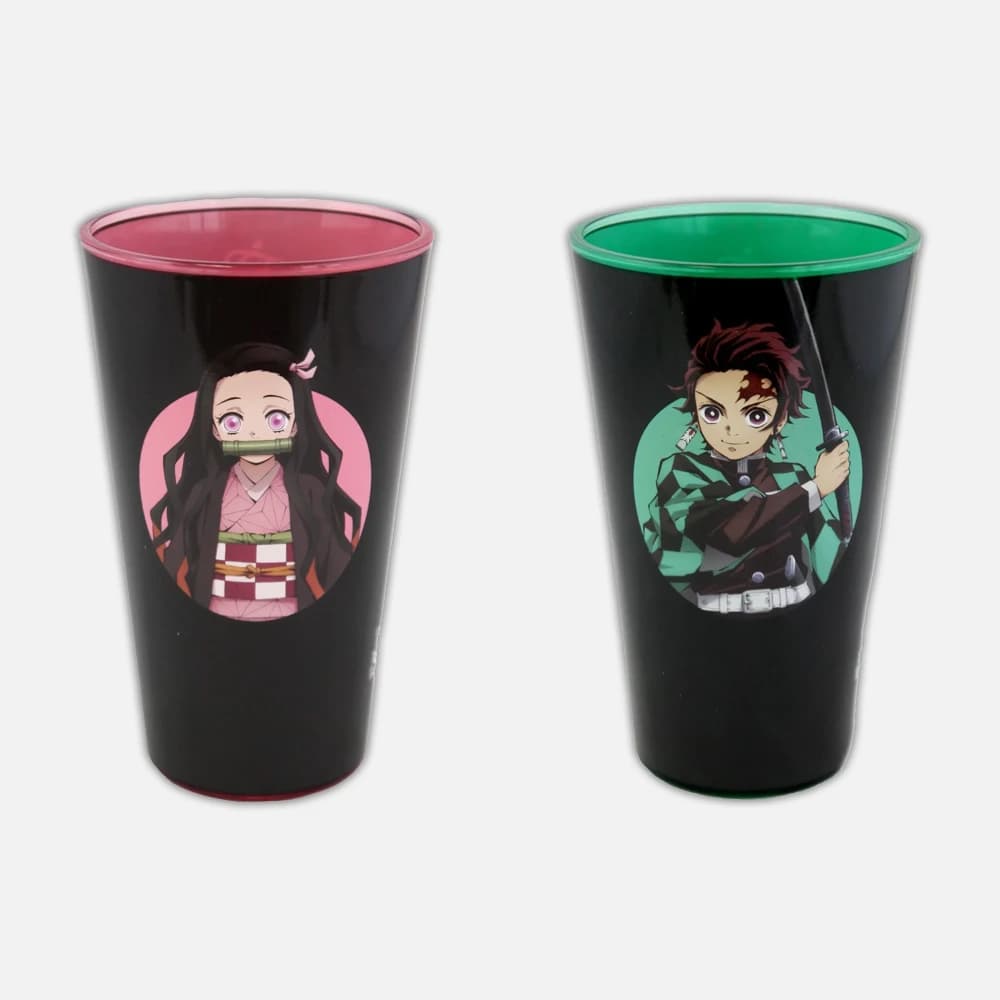 2 XXL Kozarca Demon Slayer Tanjiro & Nezuko (473 ml)