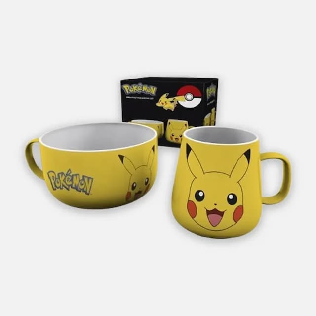 Paket Skodelica + Skleda Pokémon Pikachu