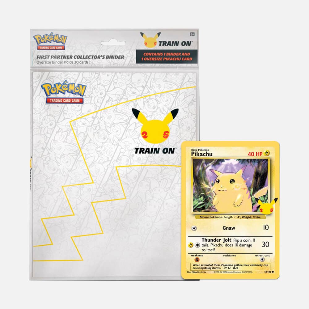 Pokémon Binder First Partner: 25th Anniversary (oversized cards)