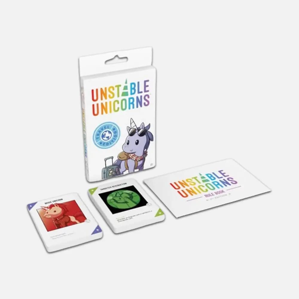 Unstable Unicorns: Travel Edition - Board game