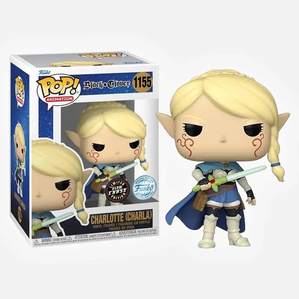 Funko Pop! Black Clover Charlotte Chase Exclusive