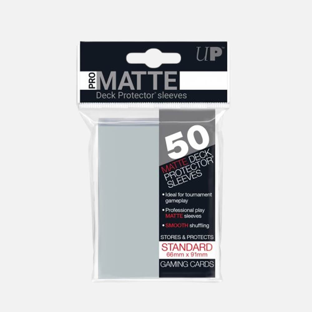 Ultra Pro Standard Sleeves: NonGlare - Clear Pro Matte Sleeves (50pcs)