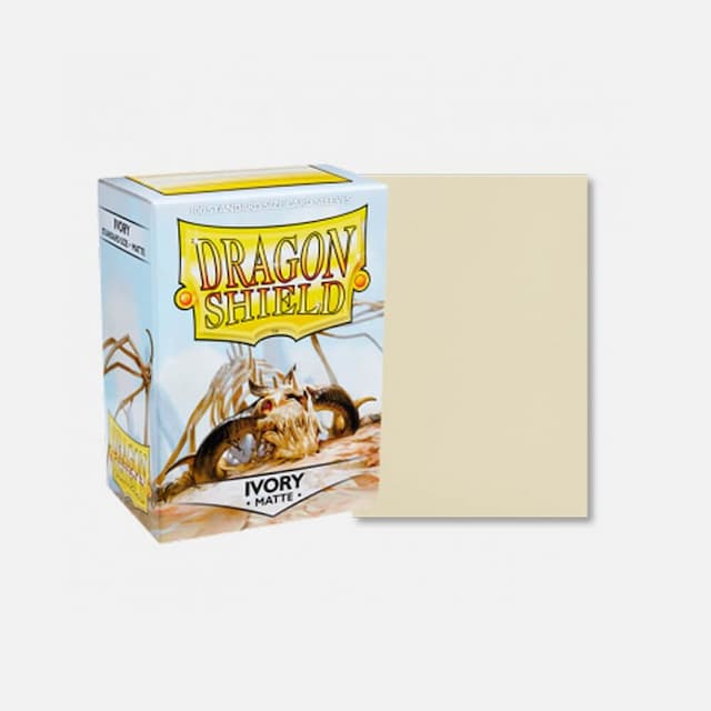 Dragon Shield (DS): Matte Ivory Sleeves (100pcs)