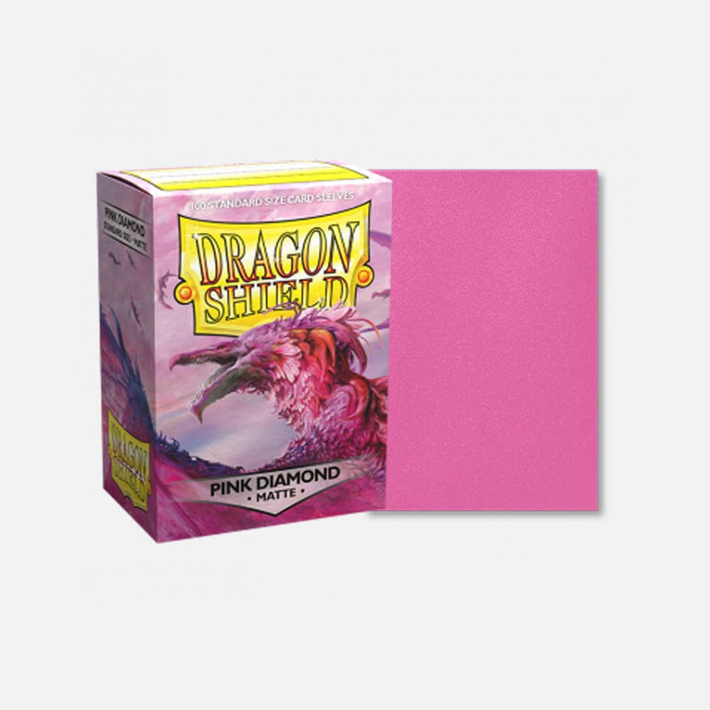 Dragon Shield (DS): Matte Pink Diamond Sleeves (10pcs)