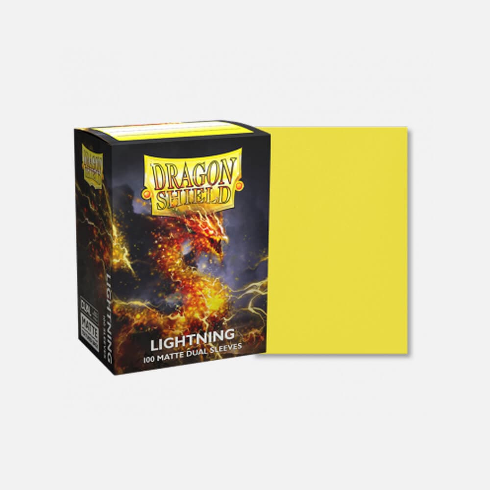 Dragon Shield (DS): Matte Dual Lightning Sleeves (100pcs)