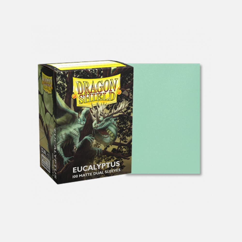 Dragon Shield (DS): Matte Dual Eucalyptus Sleeves (100pcs)