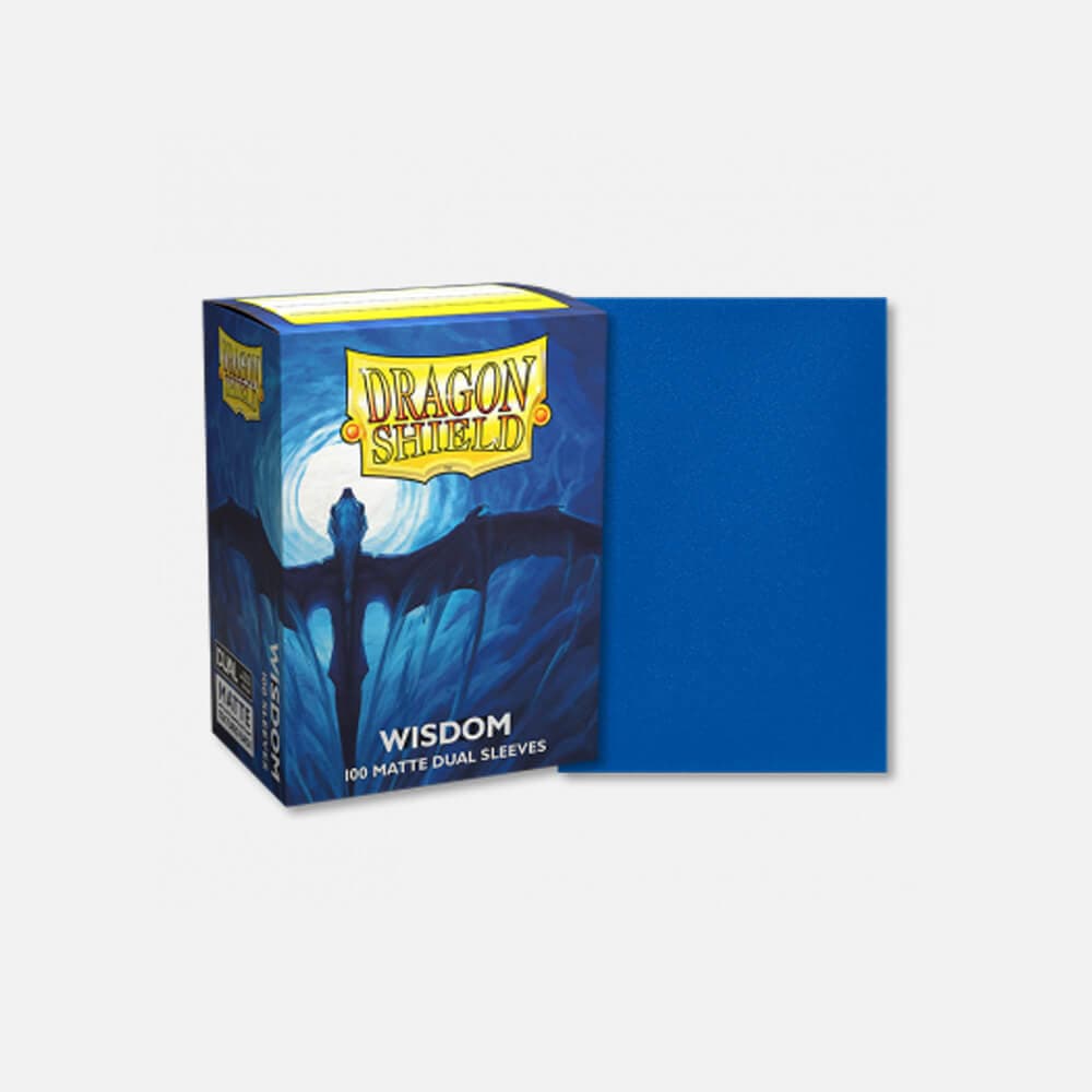 Dragon Shield (DS): Standard Matte Dual Wisdom Sleeves (100pcs)