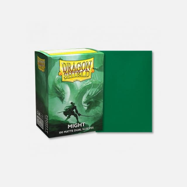 Dragon Shield (DS): Standard Matte Dual Might Sleeves (100pcs)