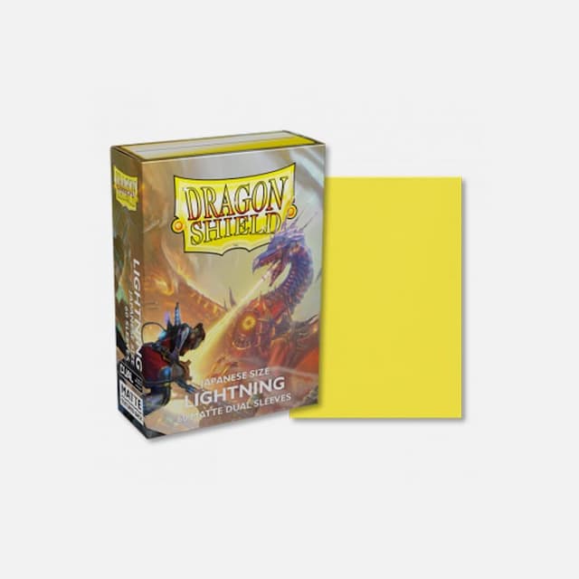 Dragon Shield (DS): Small Matte Dual Lightning Sleeves (60pcs)