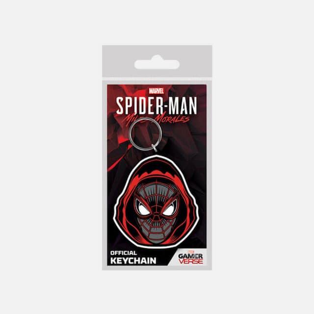 Keychain Marvel Spiderman Miles Morales Hooded