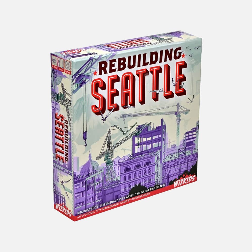 Rebuilding Seattle Strategy Game - Board Game