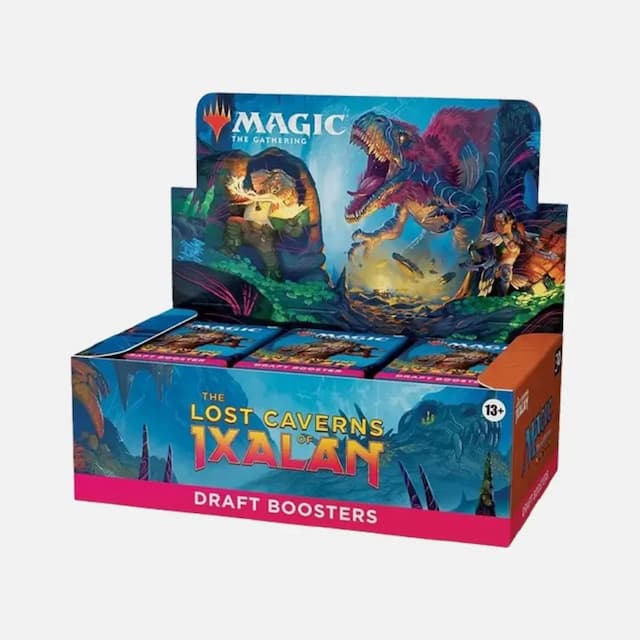 Magic the Gathering (MTG) cards Lost Caverns Ixalan Draft Booster Box