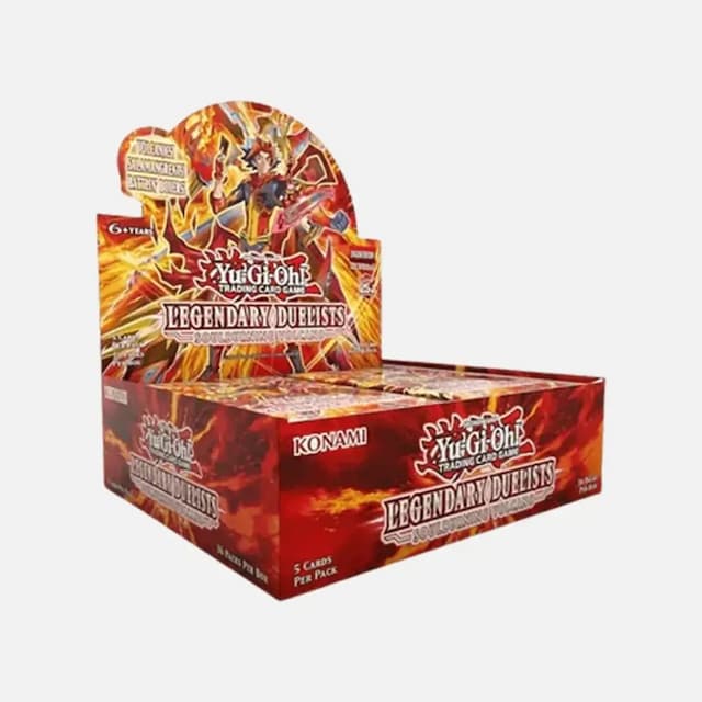 Yu-Gi-Oh! cards Legendary Duelists Soulburning Volcano Booster Box