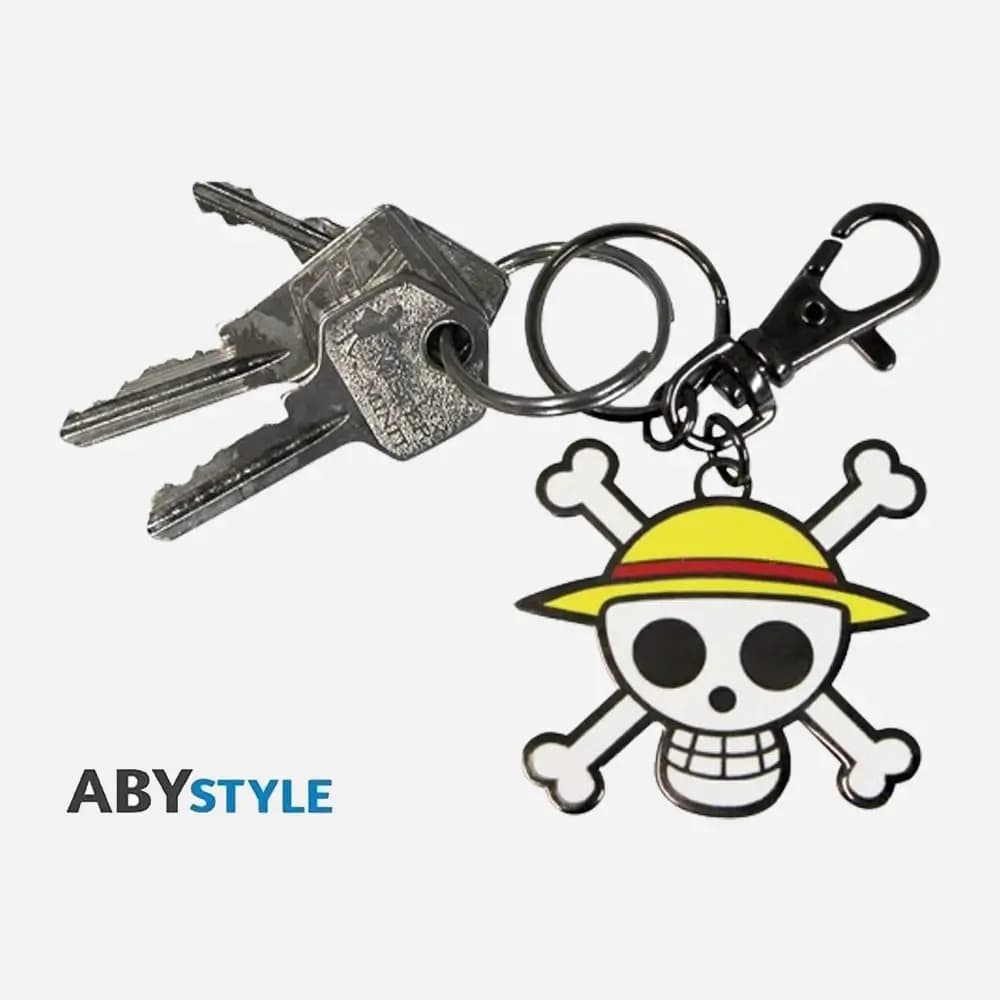 Keychain One Piece Skull Luffy