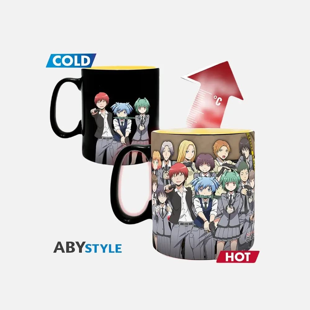 Mug Assassination Classroom Koro attacked (heat change) (460ml)