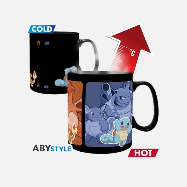 Mug Pokémon Evolve Heat Change (460ml)