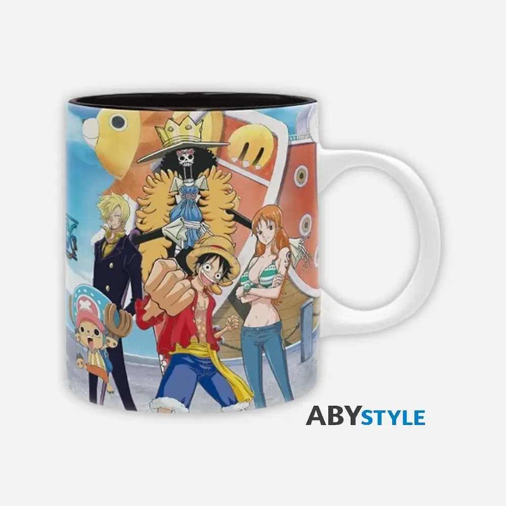 One Piece package: mug (320ml), Acryl, Postcards