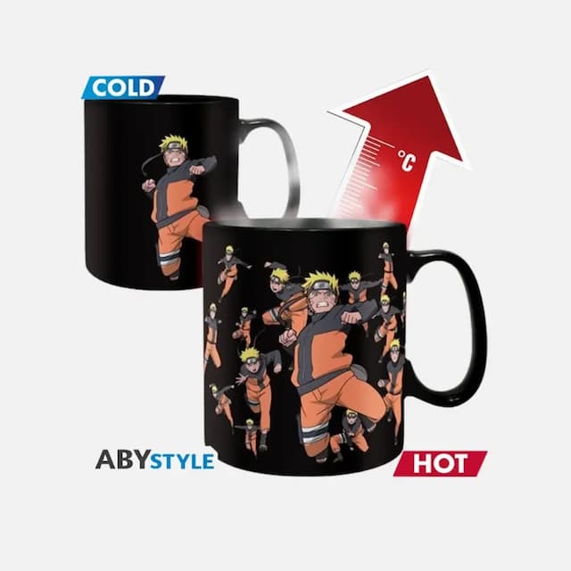 Mug Naruto Shippuden Multicloning (heat change) (460ml)