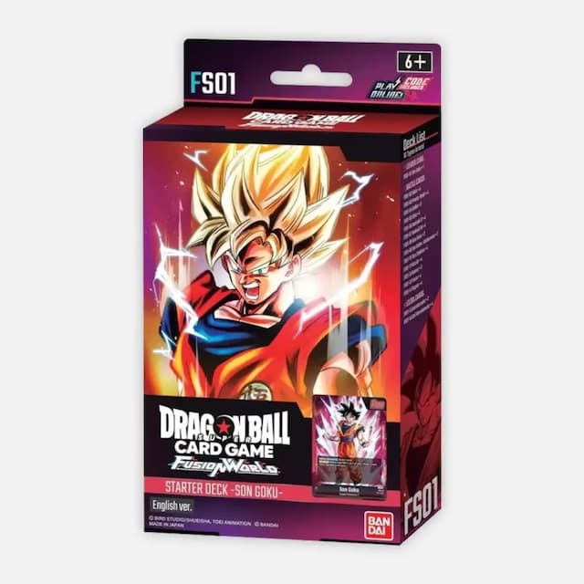 Dragon Ball Super cards Starter Deck Son Goku - Fusion World FS01