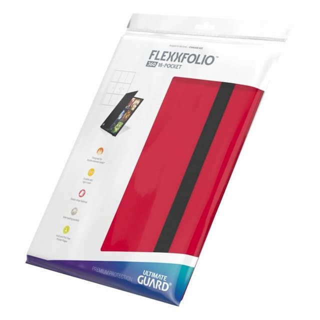 Ultimate Guard Flexxfolio 360 - 18-Pocket Red