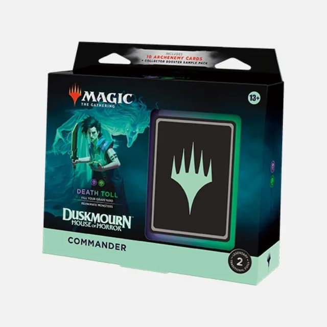 Magic the Gathering (MTG) cards Duskmourn: House of Horror Death Toll Commander Deck
