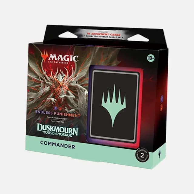Magic the Gathering (MTG) cards Duskmourn: House of Horror Endless Punishment Commander Deck