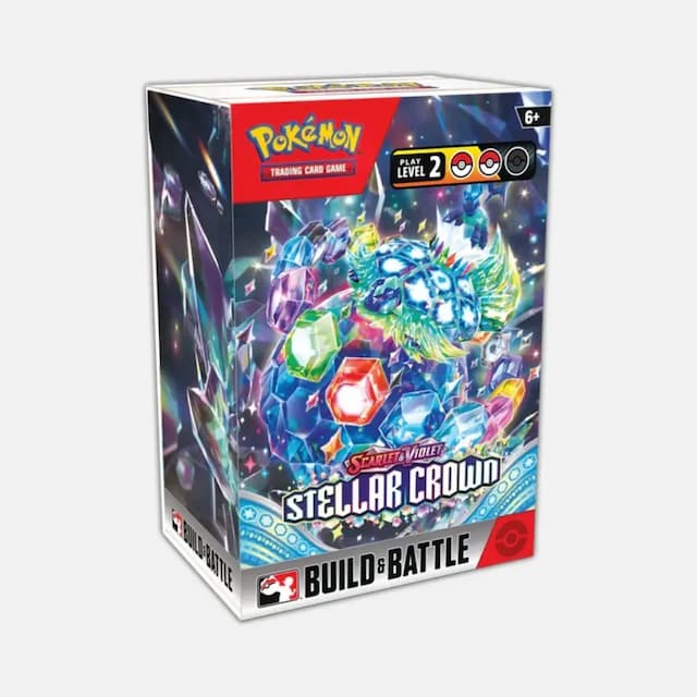 Stellar Crown Build and Battle Box - Pokémon cards