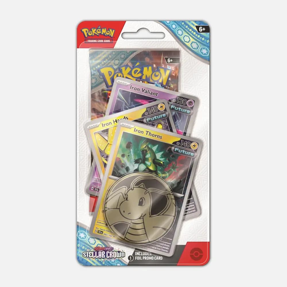 Stellar Crown Premium Checklane Blister Iron Thorns - Pokémon cards