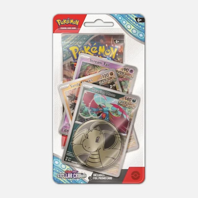 Stellar Crown Premium Checklane Blister Roaing Moon - Pokémon cards