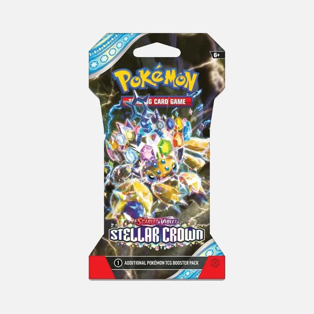 Stellar Crown Sleeved Booster Pack - Pokémon cards