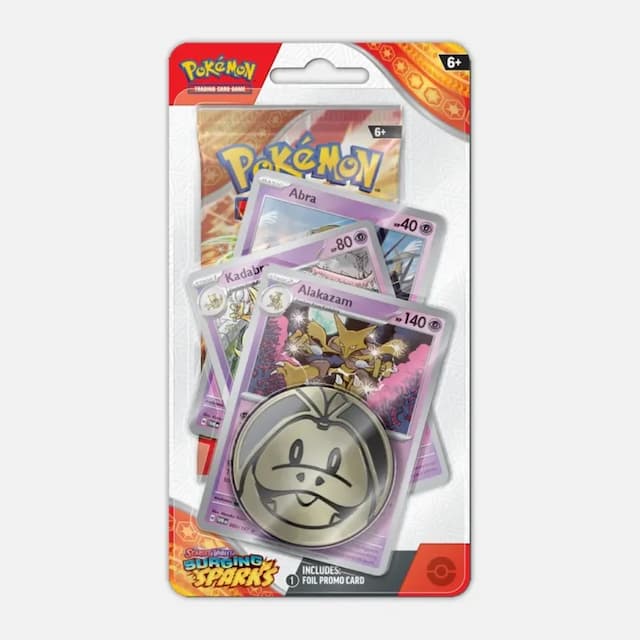 Surging Sparks Premium Checklane Blister Alakazam - Pokémon cards