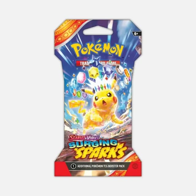 Surging Sparks Sleeved Booster Pack - Pokémon cards