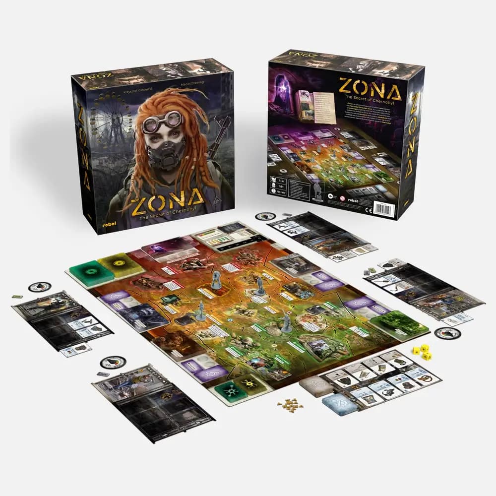 Zona: The Secret Of Chernobyl - Board game