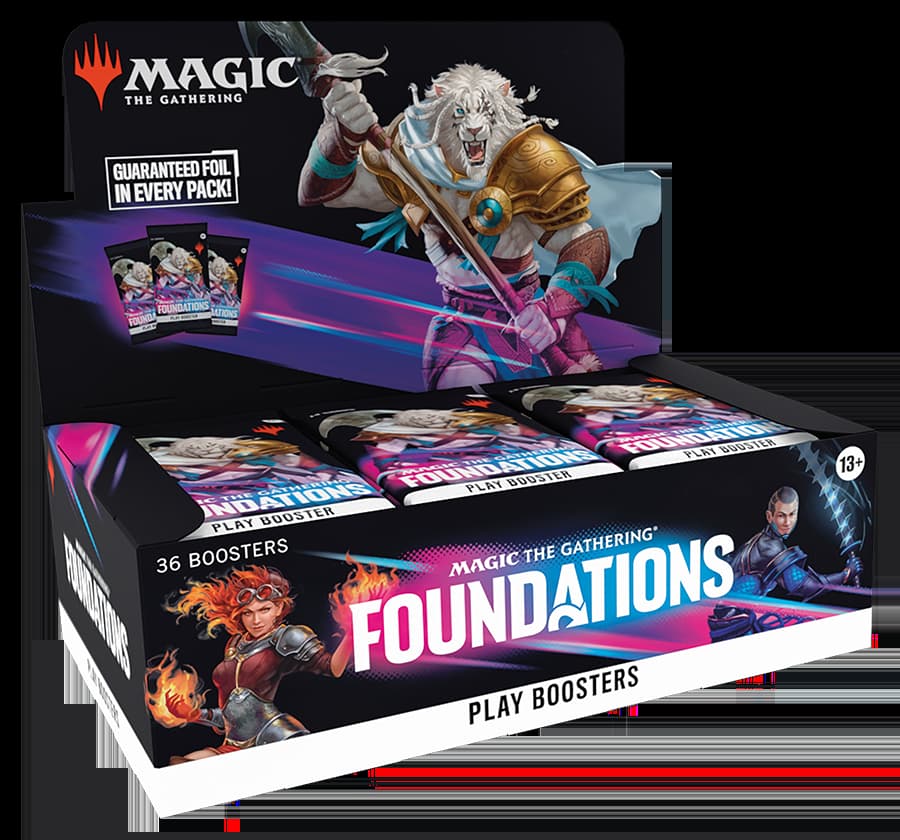 Magic the Gathering (MTG) cards Foundations Play Booster Box