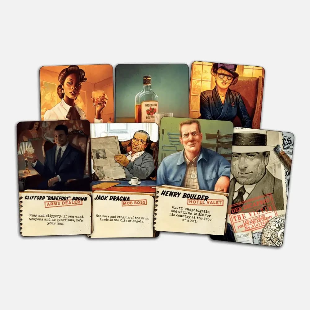 Detective City of Angels: Saints and sinners expansion - Board game