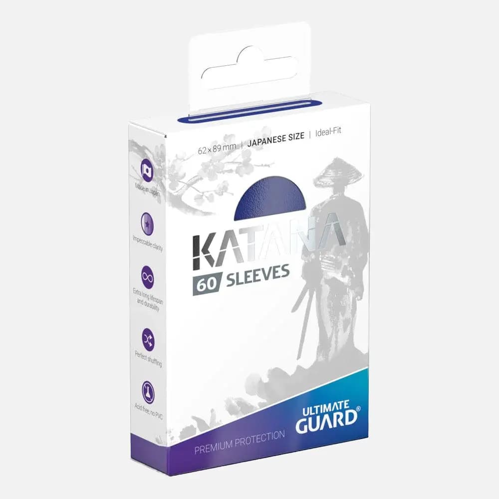 Ultimate Guard Katana Japanese sleeves, blue (60pcs)