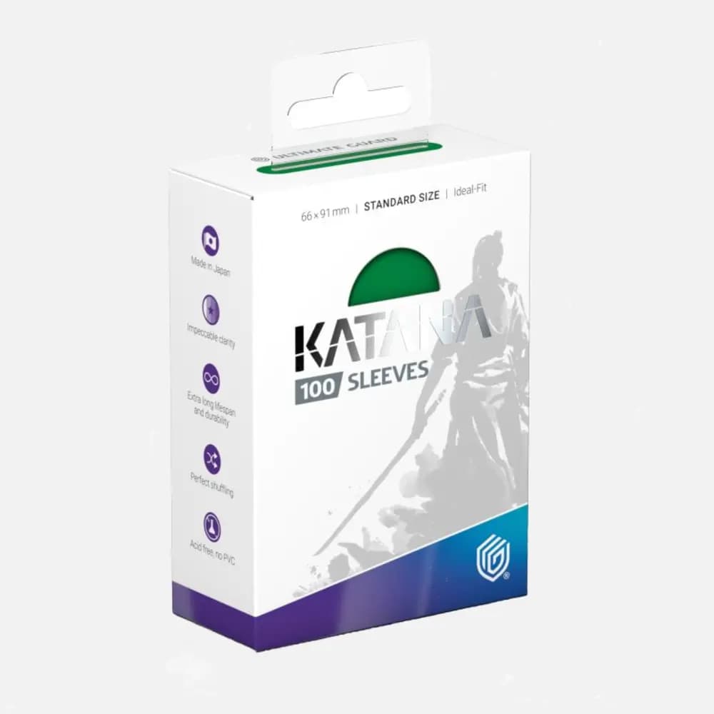 Ultimate Guard Katana standard sleeves, jade green (100pcs)