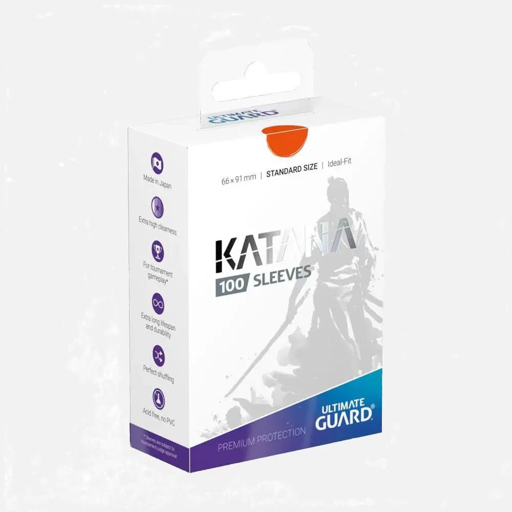 Ultimate Guard Katana standard sleeves, orange (100pcs)