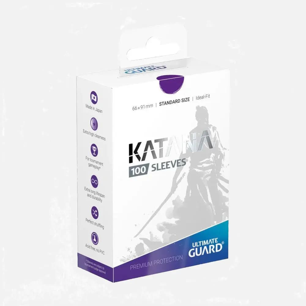 Ultimate Guard Katana standard sleeves, purple (100pcs)