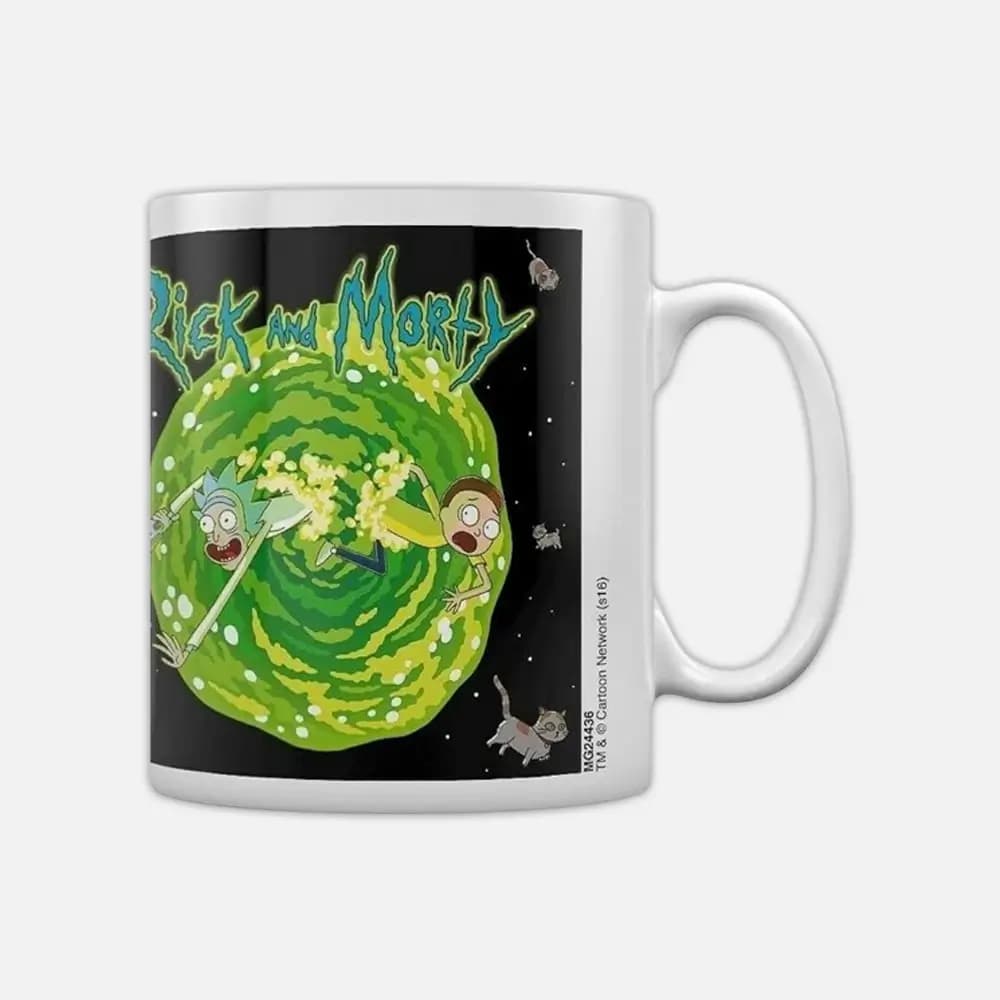 Mug Rick And Morty Floating Cat Dimension (315 ml)