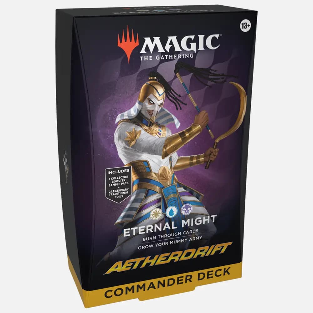 Magic the Gathering (MTG) cards Aetherdrift: Eternal Might Commander Deck