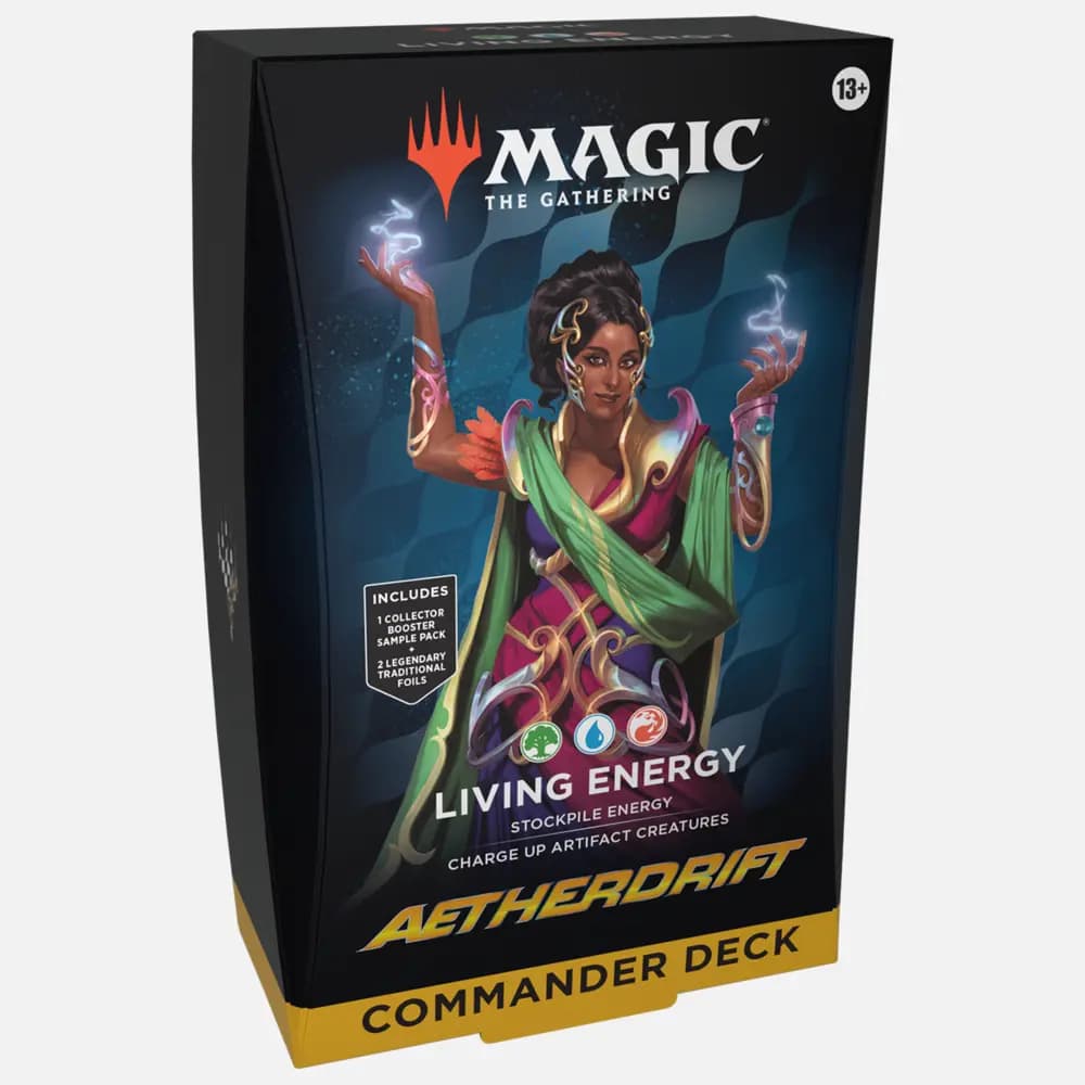 Magic the Gathering (MTG) cards Aetherdrift: Living Energy Commander Deck