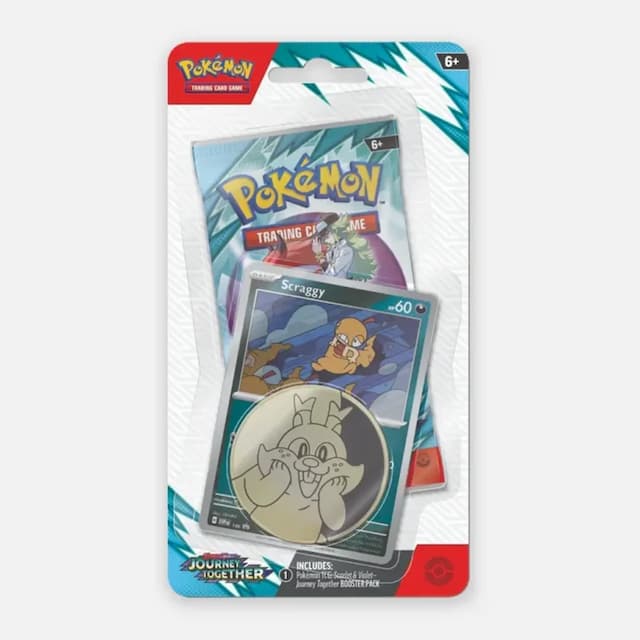 Journey Together (SV09) Checklane Blister Scraggy - Pokémon cards