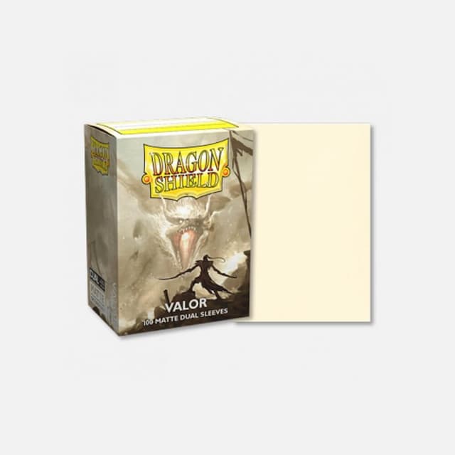 Dragon Shield (DS): Standard Matte Dual Valor Sleeves (100pcs)