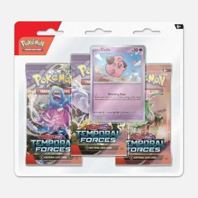 Temporal Forces 3-Pack Blister Cleffa - Pokémon cards