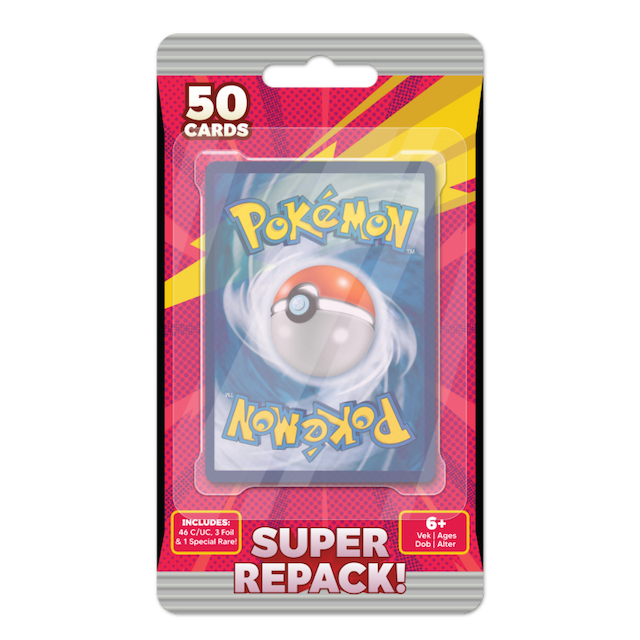Super Repack (50 cards) - Pokémon cards